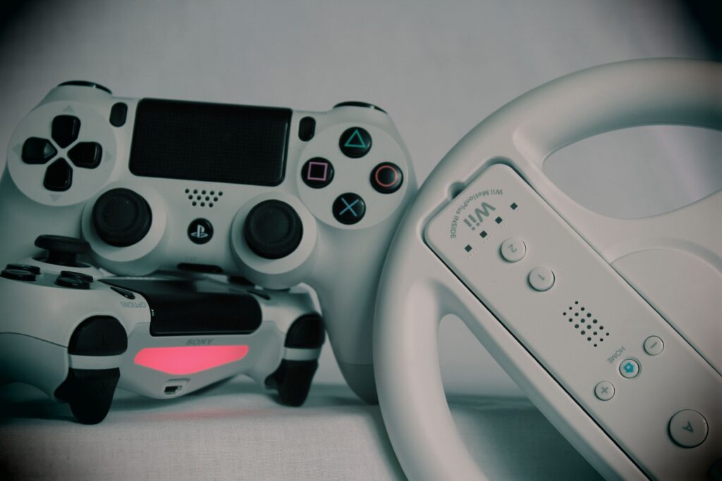 ゲームのコントローラー