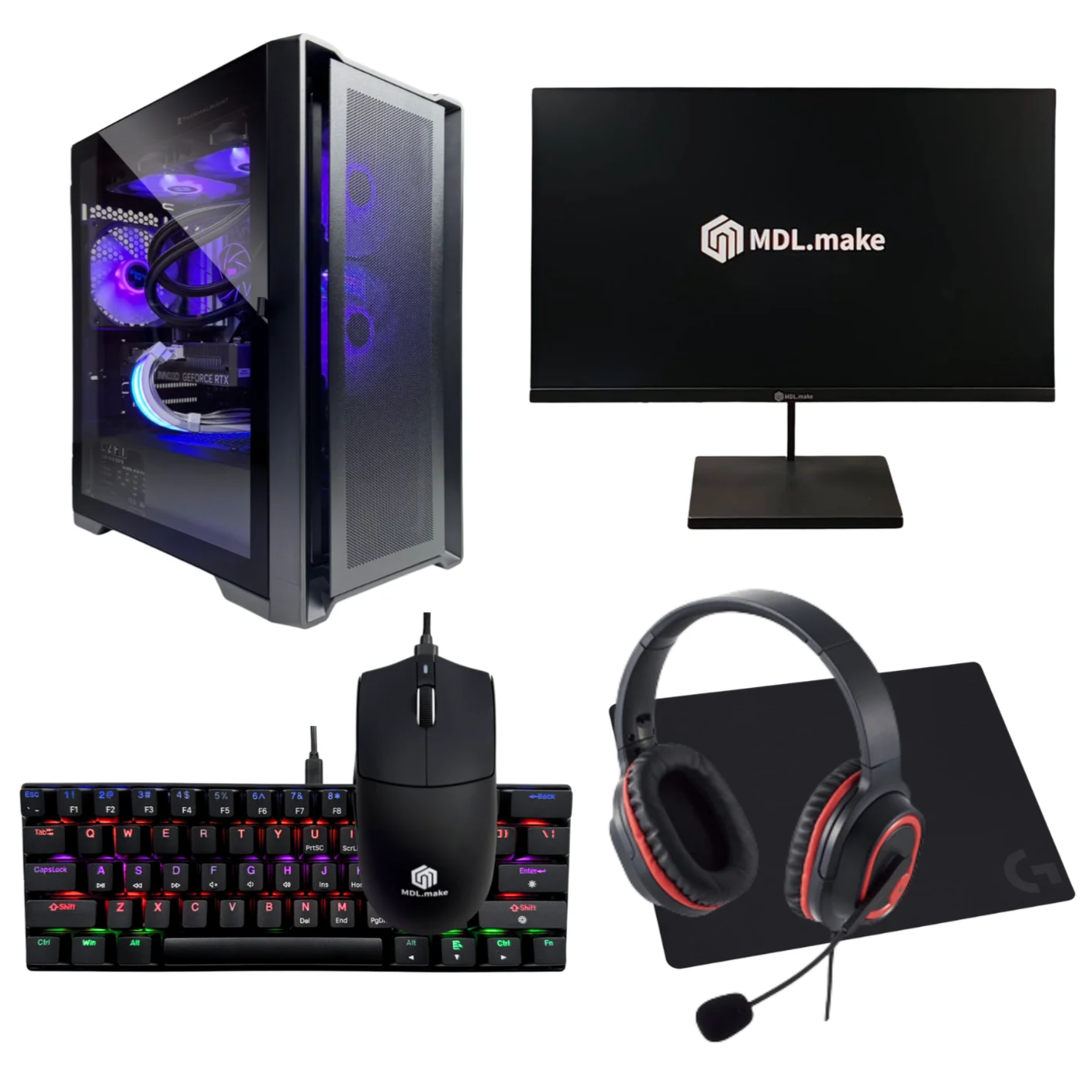 Ryzen7 7800X3D × RTX 5070 - [mdlmake.shop] - コピー